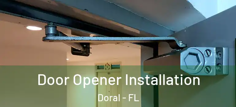  Door Opener Installation Doral - FL
