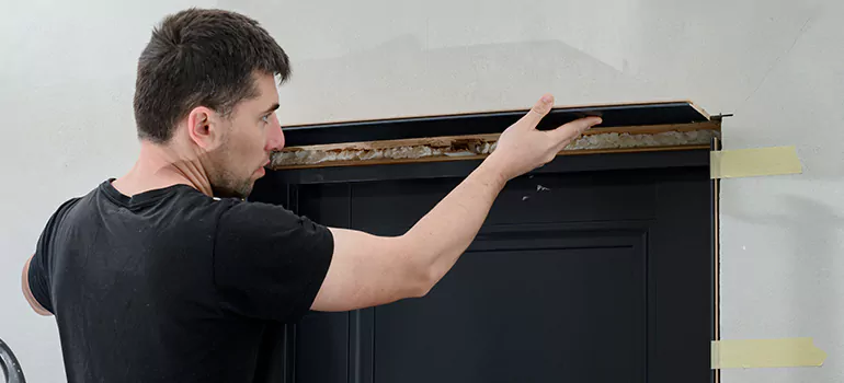 Wood Door Hole Repair in Doral, FL