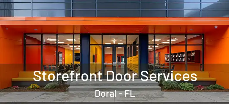  Storefront Door Services Doral - FL