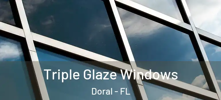  Triple Glaze Windows Doral - FL